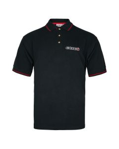 TRICOU POLO BARBATI NEGRU CASE IH MARIMEA M