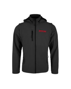 JACHETĂ SOFTSHELL, GRI, (UNISEX)