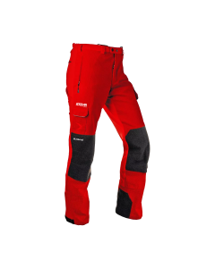 PANTALONI OUTDOOR (BĂRBAȚI), ROȘU-NEGRU