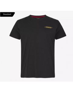 TRICOU NEGRU BARBATI, MARIMI XS-4XL